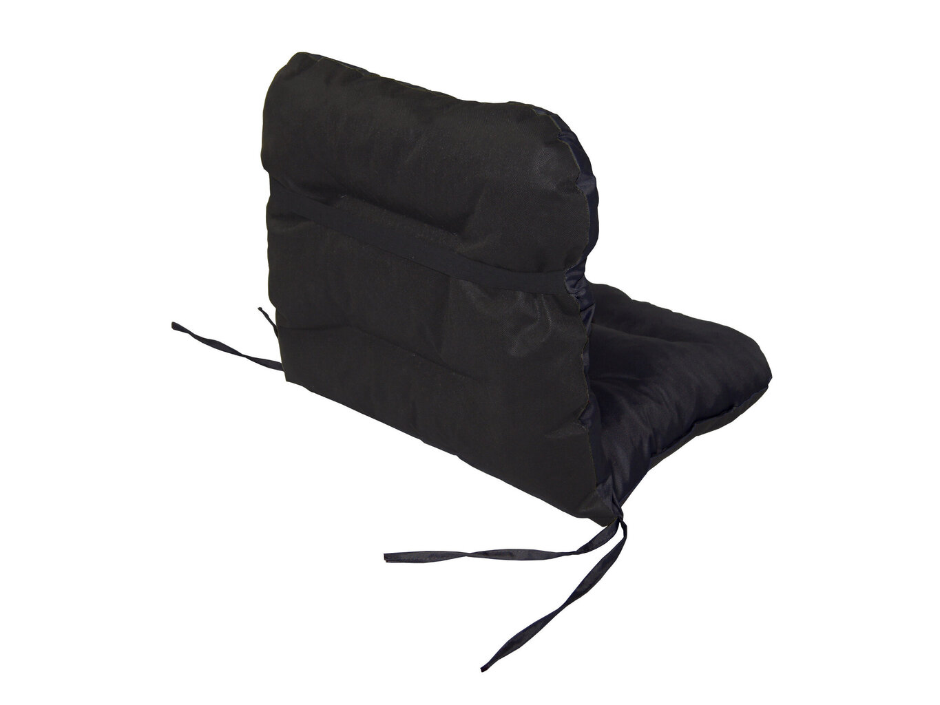 Pagalvė kėdei Hobbygarden Natalia 48cm, juoda kaina ir informacija | Pagalvės, užvalkalai, apsaugos | pigu.lt