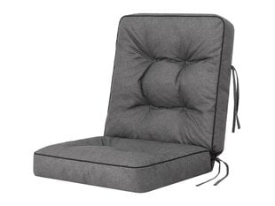 Подушка для стула Hobbygarden Venus 50см, серая цена и информация | Подушки, наволочки, чехлы | pigu.lt