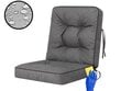 Pagalvė kėdei Hobbygarden Venus 60cm, pilka цена и информация | Pagalvės, užvalkalai, apsaugos | pigu.lt