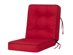 Подушка для стула Hobbygarden Venus 60см, красная цена и информация | Подушки, наволочки, чехлы | pigu.lt