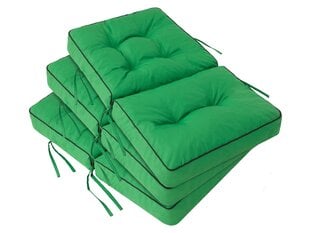 Набор из 3 подушек для качелей Hobbygarden Venus 150 см, зеленый цена и информация | Подушки, наволочки, чехлы | pigu.lt