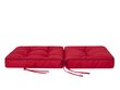 3-jų pagalvių komplektas sūpynėms Hobbygarden Venus 150 cm, raudonas kaina ir informacija | Pagalvės, užvalkalai, apsaugos | pigu.lt
