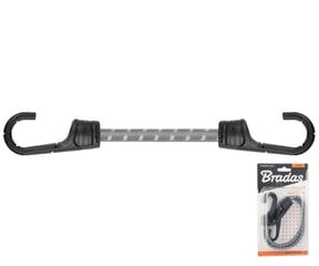 Tvirtinimo elastinė guma su kabliukais Bradas BUNGEE CORD HOOK, 2 vnt., 40 cm kaina ir informacija | Sodo įrankiai | pigu.lt