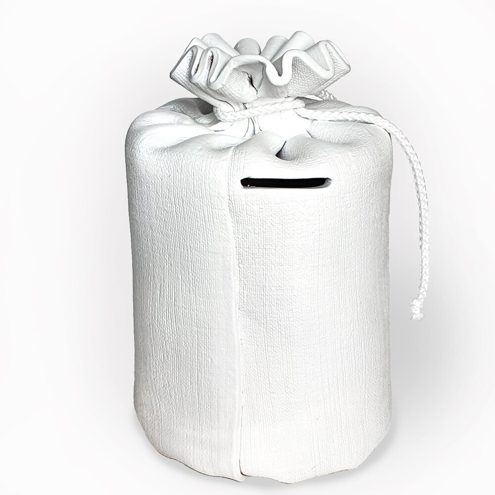 Taupyklė Didelis maišas su užrašu Svajonių atostogoms kaina ir informacija | Originalios taupyklės | pigu.lt