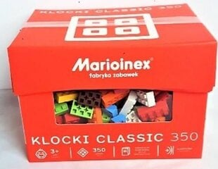 Блоки Marioinex Classic, 350 дет. цена и информация | Конструкторы и кубики | pigu.lt