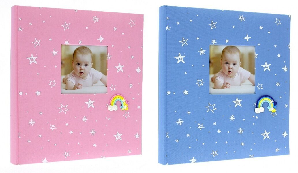 Nuotraukų albumas Gedeon Baby Rainbow, 29x32 cm kaina ir informacija | Rėmeliai, nuotraukų albumai | pigu.lt