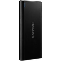 Canyon PB-106 10000mAh, 2xUSB kaina ir informacija | Atsarginiai maitinimo šaltiniai (power bank) | pigu.lt