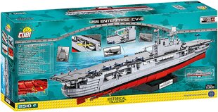 Konstruktorius Cobi Historical Collection USS Enterprise CV-6 4815, 2510 d. kaina ir informacija | Konstruktoriai ir kaladėlės | pigu.lt
