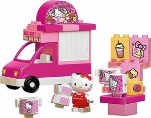 Kaladėlės Hello Kitty su ledų mašinėle + priedai kaina ir informacija | Konstruktoriai ir kaladėlės | pigu.lt