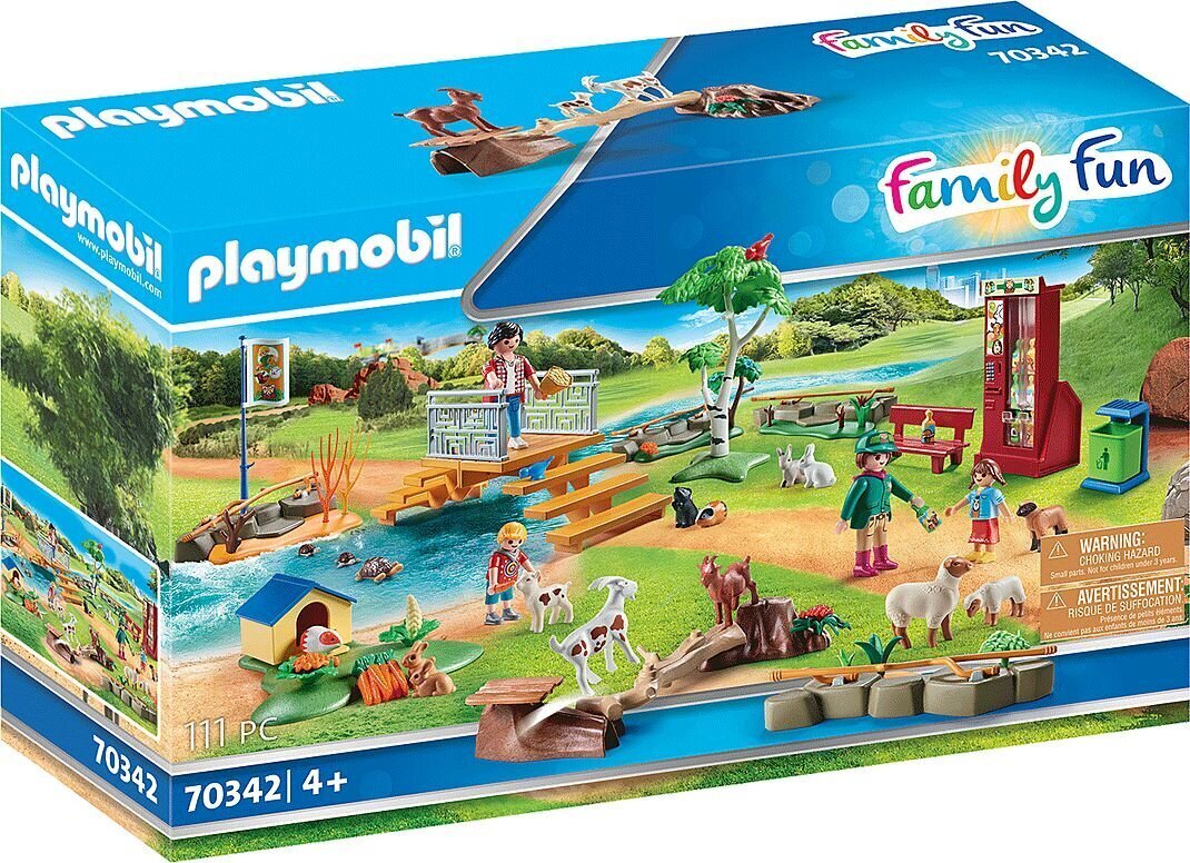 70342 PLAYMOBIL® Family Fun Зоологический сад цена | pigu.lt