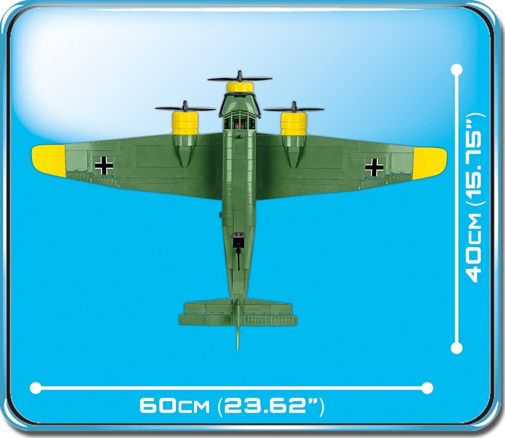 Surenkamas modelis Junkers JU52/3M Cobi, 5710, 548 d. цена и информация | Konstruktoriai ir kaladėlės | pigu.lt