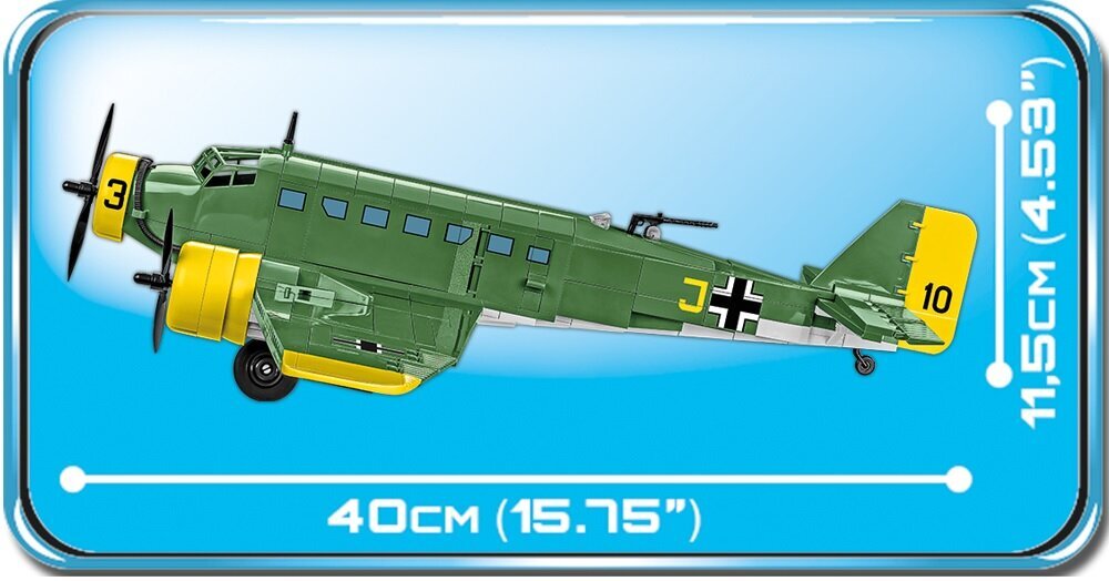 Surenkamas modelis Junkers JU52/3M Cobi, 5710, 548 d. цена и информация | Konstruktoriai ir kaladėlės | pigu.lt