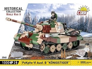 Konstruktorius Cobi Panzerkampfwagen VI Ausf. B Königstiger, 1000 dal kaina ir informacija | Konstruktoriai ir kaladėlės | pigu.lt