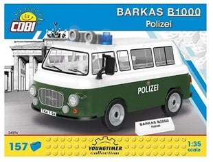 Описание
Кирпичные автомобили Barkas B1000 Polizei
Грузовой автомобиль и микроавтобус, выпущенные в 19611-1991 годах в бывшей ГДР. Единственный автомобиль такого класса, произведенный в Восточной Германии. Автомобили Barkas эксплуатировались в основном в ГДР. Версия микроавтобуса Polizei была адаптирована к потребностям полиции, были установлены предупредительные наконечники и сирены, а интерьер был изменен.
Автомобиль Barkas в полицейской версии можно собрать из набора строительных блоков COBI, содержащих целых 157 элементов. Модель была точно воспроизведена в масштабе 1:35. В наборе нет наклеек. Блоки покрыты высококачественными принтами, которые не стираются даже во время интенсивной игры. Набор имеет продуманную компактную конструкцию и подвижные колеса.
Модель, изготовленная из строительных блоков COBI, станет не только игрушкой в детской комнате, но и поспособствует интересу к истории автомобильной промышленности. Это, безусловно, поможет развить моторику детей и повысить навыки строительства. Для взрослых любителей кирпича это будет прекрасная модель исторического транспортного средства и, возможно, начало будущей коллекции.157 высококачественных блоков, изготовленных в ЕС компанией с более чем 20-летней традицией, соответствуют стандартам безопасности детских товаров, полностью совместимы с другими марками строительных блоков, Блоки с принтами не деформируются и не выцветают во время игры или под воздействием температуры, Четкая и интуитивно понятная инструкция по рисункам и рисункам, значки, вращающиеся колеса.
Номер детали
24596
серия 18149
Минимальный возраст 5 лет
Пол: мальчики
Пол: девочки
Количество элементов 157
Размер набора маленький
Другие функции
Размеры упаковки: 23,5 х 5 х 18 см цена и информация | Конструкторы и кубики | pigu.lt