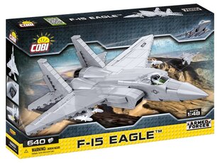 Konstruktorius Cobi Armed Forces F-15 Eagle 5803, 590 dalių kaina ir informacija | Konstruktoriai ir kaladėlės | pigu.lt