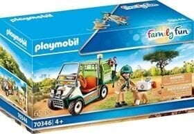 70346 PLAYMOBIL® Family Fun Zoologijos veterinaras kaina ir informacija | Konstruktoriai ir kaladėlės | pigu.lt