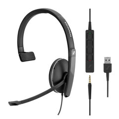 Проводные наушники Sennheiser SC 135 USB цена и информация | Теплая повязка на уши, черная | pigu.lt