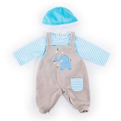 Lėlių drabužių Bayer rinkinys lėlėms 33-38 cm, pilkas/mėlynas kaina ir informacija | Žaislai mergaitėms | pigu.lt