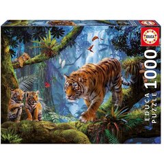 Dėlionė Tigers in the Tree, 1000 detalių kaina ir informacija | Dėlionės (puzzle) | pigu.lt