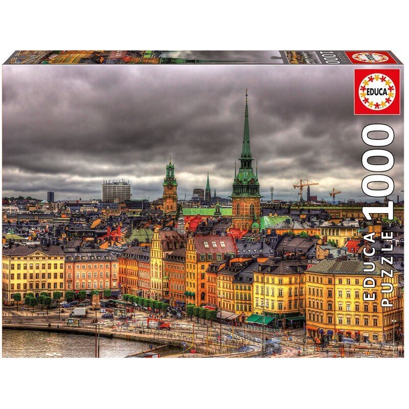 Dėlionė Views of Stockholm, 1000 detalių kaina ir informacija | Dėlionės (puzzle) | pigu.lt