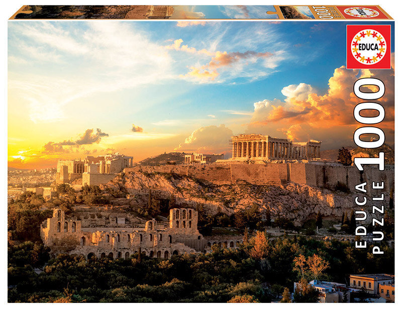 Dėlionė Acropolis Atenas, 1000 detalių kaina ir informacija | Dėlionės (puzzle) | pigu.lt