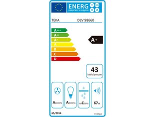 Teka DLV 68660 LB TOS kaina ir informacija | Gartraukiai | pigu.lt