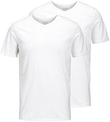 2 PACK - мужская футболка JACBASIC 12133914 Белый цена и информация | Футболка мужская | pigu.lt