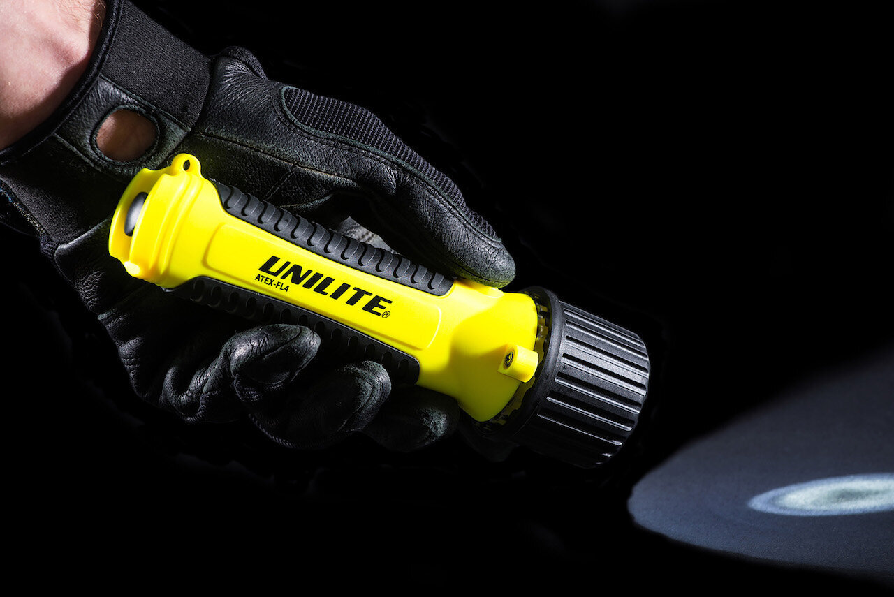 Žibintuvėlis 150 lm Unilite ATEX-FL4 kaina ir informacija | Žibintuvėliai, prožektoriai | pigu.lt