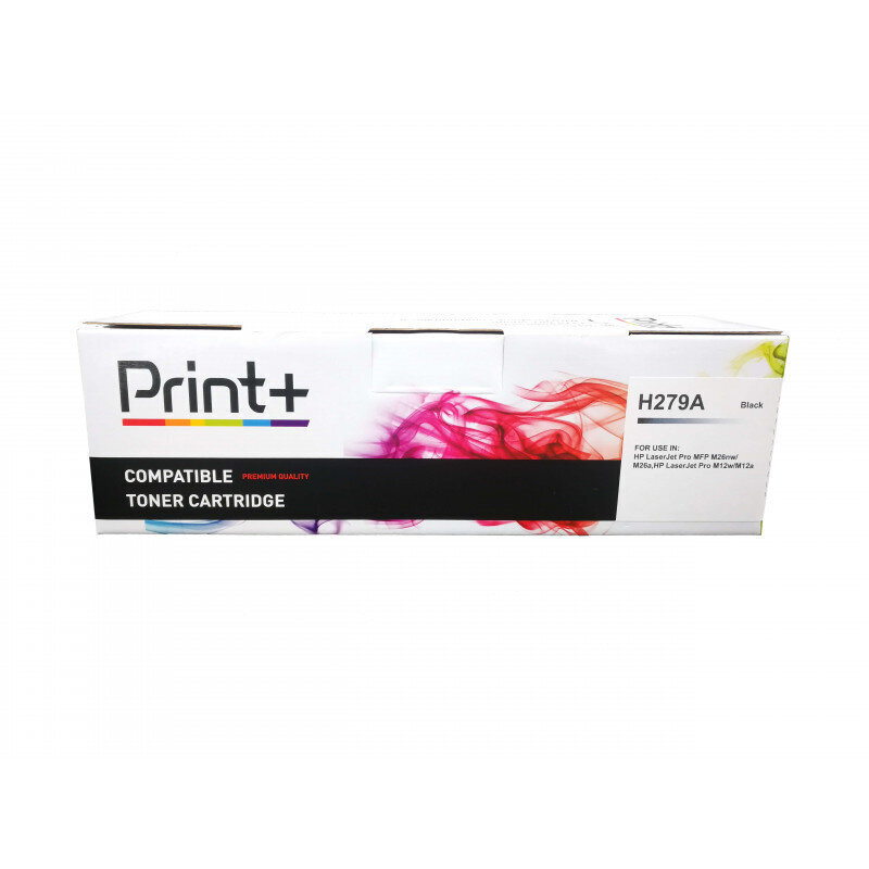 Print+ CF279A PP, juoda kaina ir informacija | Kasetės lazeriniams spausdintuvams | pigu.lt
