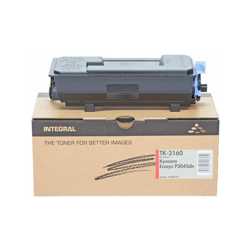 Integral kasetė Kyocera TK-3160 BK (12100173) kaina ir informacija | Kasetės lazeriniams spausdintuvams | pigu.lt