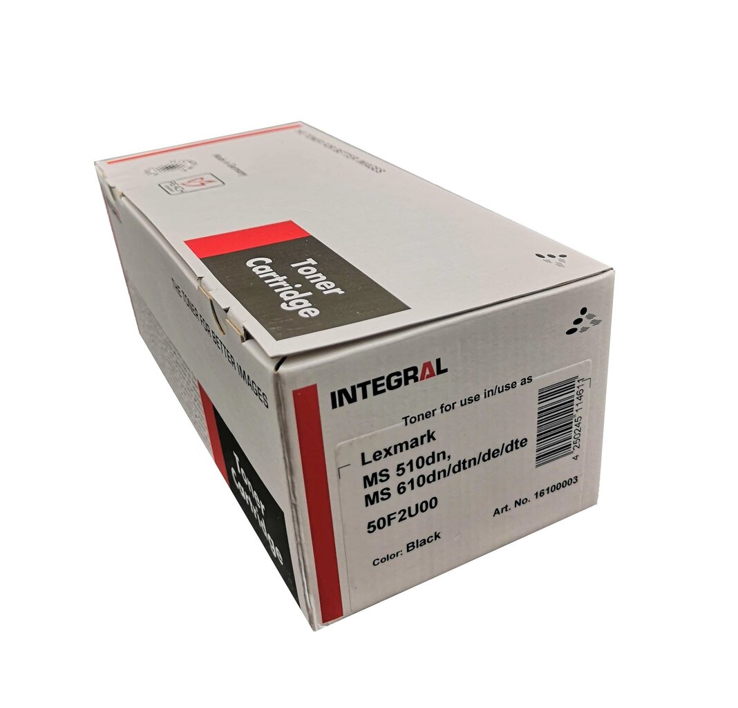 Integral kasetė Lexmark MS510/610 50F2U00 20k kaina ir informacija | Kasetės lazeriniams spausdintuvams | pigu.lt