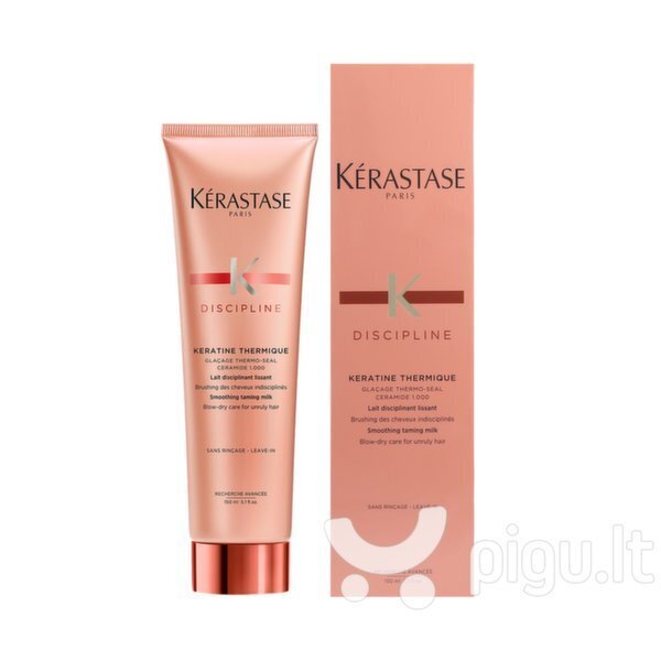 Pienelis nepaklusniems plaukams Kerastase Discipline Keratine Thermique, 150 ml цена и информация | Priemonės plaukų stiprinimui | pigu.lt