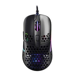 Pelė Xtrfy M42 RGB, juoda kaina ir informacija | Pelės | pigu.lt