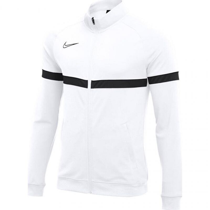 Džemperis vyrams Nike Dri-FIT Academy 21 Knit Track M CW6113 100, baltas kaina ir informacija | Džemperiai vyrams | pigu.lt