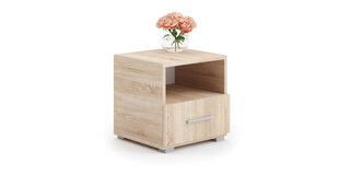 Ночная тумбочка ADRK Furniture Emi 11, цвет дуба цена и информация | Прикроватные тумбочки | pigu.lt