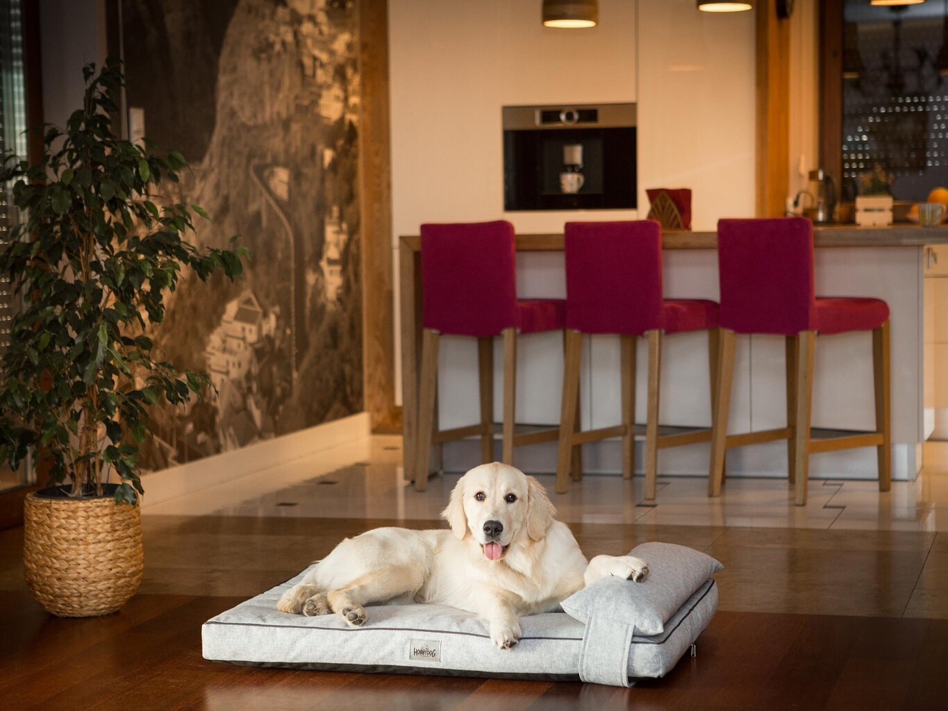 Hobbydog čiužinys augintiniui Move Grey, XL, 118x78 cm цена и информация | Guoliai, pagalvėlės | pigu.lt