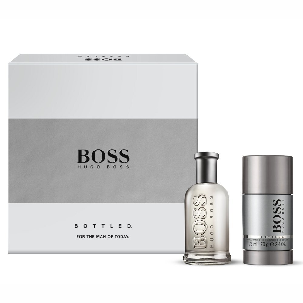 Rinkinys Hugo Boss Boss Bottled: EDT vyrams 50 ml + dezodorantas 75 ml цена и информация | Kvepalai vyrams | pigu.lt