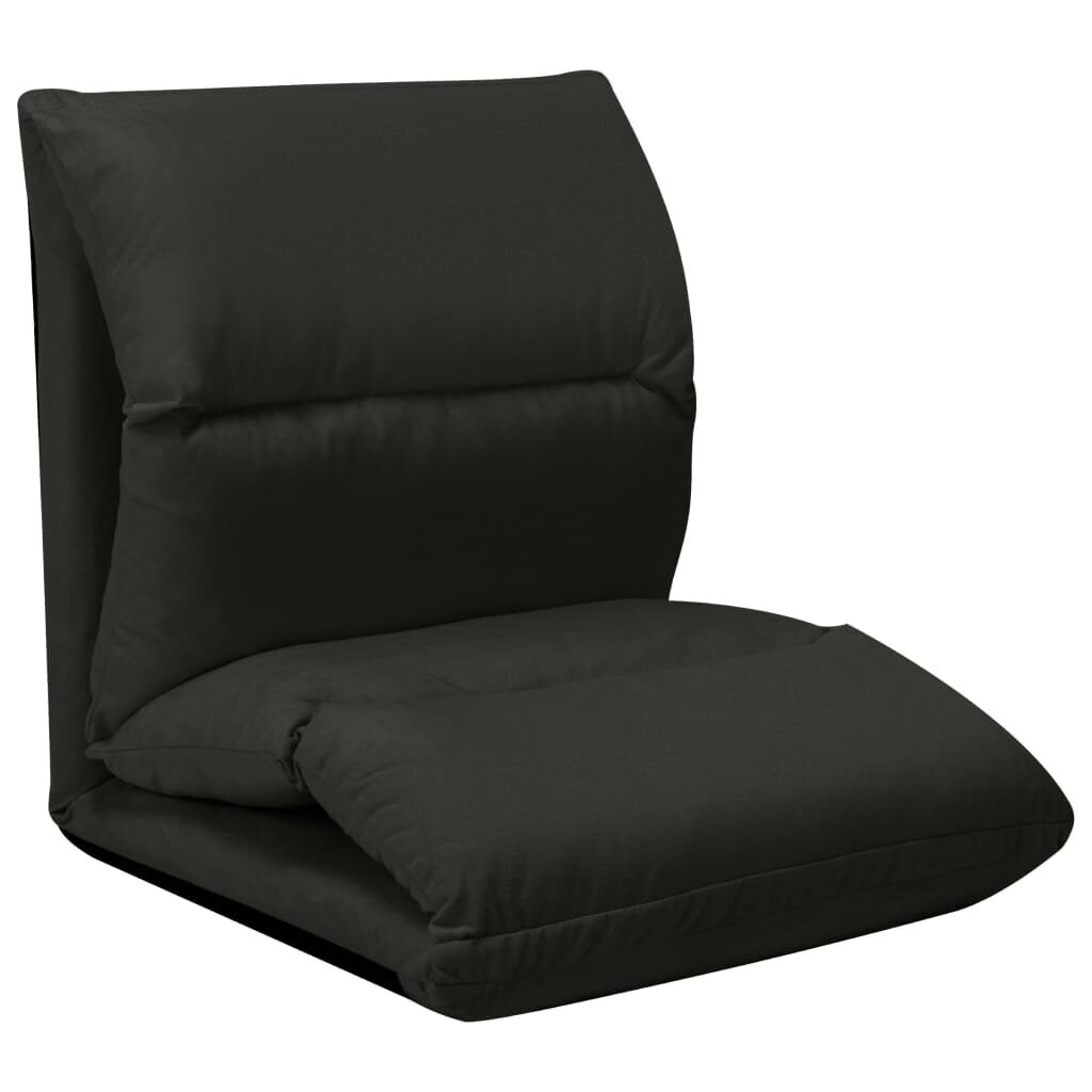 Sulankstomas čiužinukas-kėdė, juodas kaina ir informacija | Gultai | pigu.lt