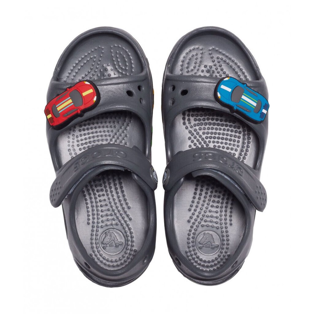 Basutės berniukams Crocs™ Fun Lab Car Sandal, pilkos kaina ir informacija | Basutės vaikams | pigu.lt