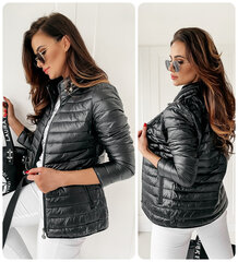 Куртка для женщин Carloyn, черная цена и информация | Женские куртки | pigu.lt
