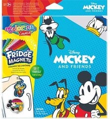 Magnetukų kūrybinis rinkinys COLORINO Disney "Peliukas Mikis" цена и информация | Kanceliarinės prekės | pigu.lt