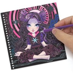 Альбом для творчества Nebulous Stars Zen Scratch & Sketch, 11128 цена и информация | Принадлежности для рисования, лепки | pigu.lt