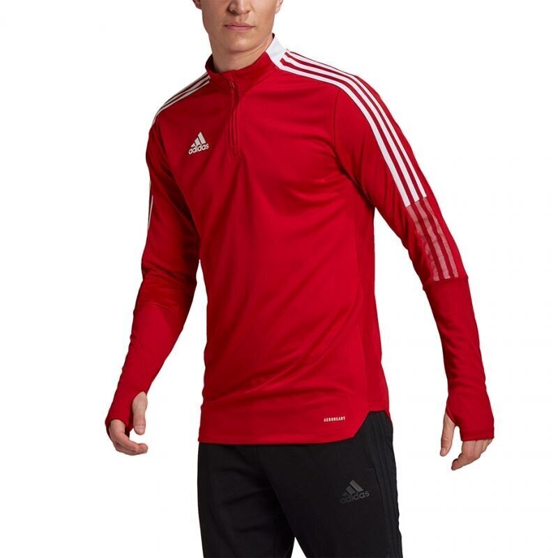 Džemperis vyrams Adidas Tiro 21 M GH7303, raudonas цена и информация | Džemperiai vyrams | pigu.lt