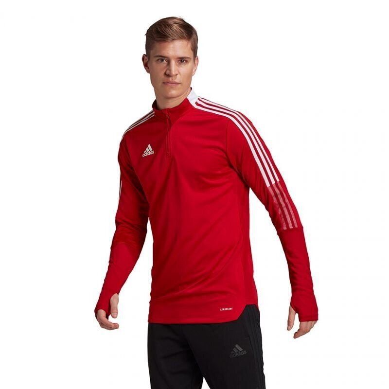Džemperis vyrams Adidas Tiro 21 M GH7303, raudonas цена и информация | Džemperiai vyrams | pigu.lt