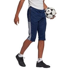 Спортивные шорты для мужчин Adidas Tiro 21 3/4 M GH4473, синие цена и информация | Мужские термобрюки, темно-синие, SMA61007 | pigu.lt