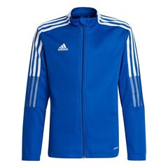 Джемпер для мальчиков Adidas Tiro 21 Track Jr GM7315, синий цена и информация | Свитеры, жилетки, пиджаки для мальчиков | pigu.lt