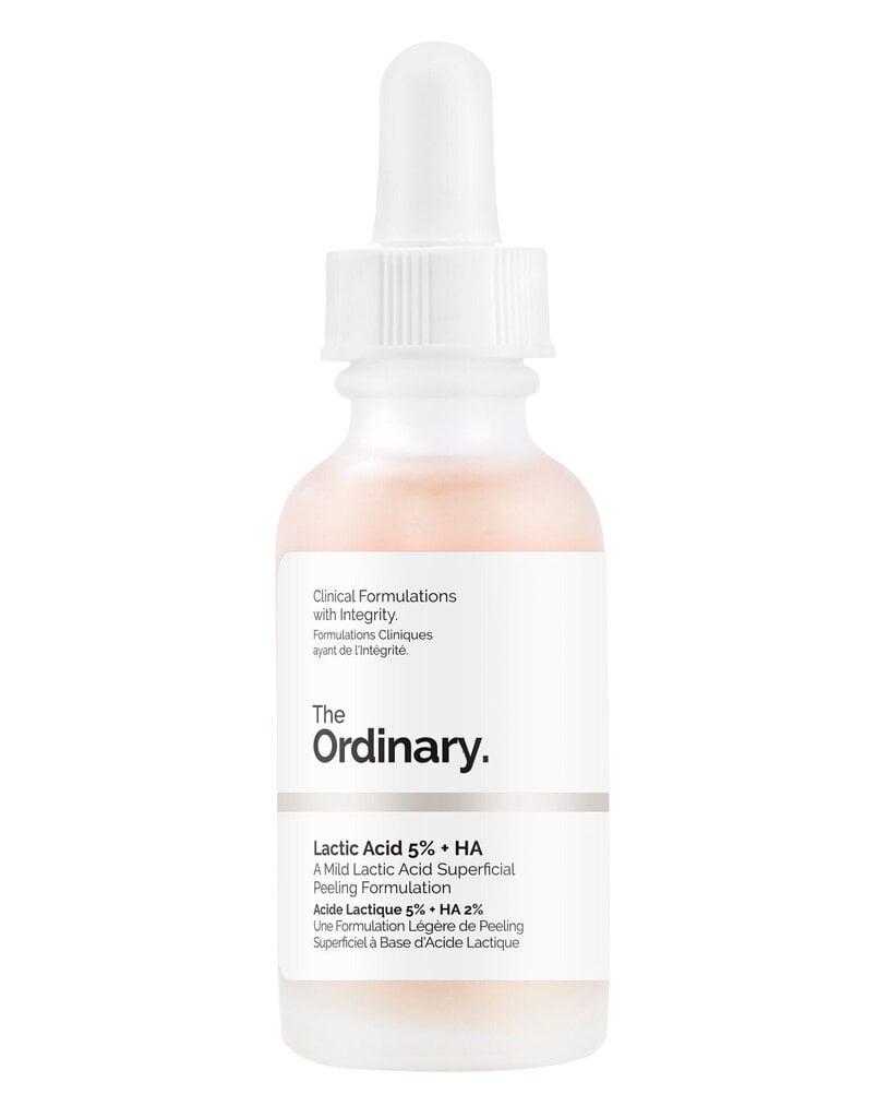 Veido serumas The Ordinary Lactic Acid 5% + HA 2%, 30 ml цена и информация | Veido aliejai, serumai | pigu.lt