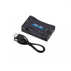Hallo Адаптер для преобразования сигнала SCART на HDMI цена и информация | Кабели и провода | pigu.lt