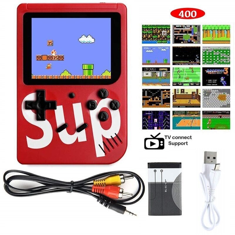 Žaidimų konsolė Hallo Mini Game Box Sup Plus, 400 žaidimų цена и информация | Žaidimų konsolės | pigu.lt