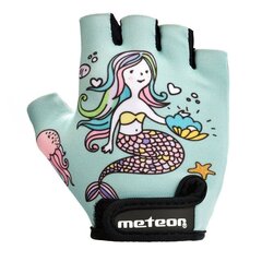 Детские велосипедные перчатки Meteor Junior Octopus Garden цена и информация | Велосипедные перчатки | pigu.lt